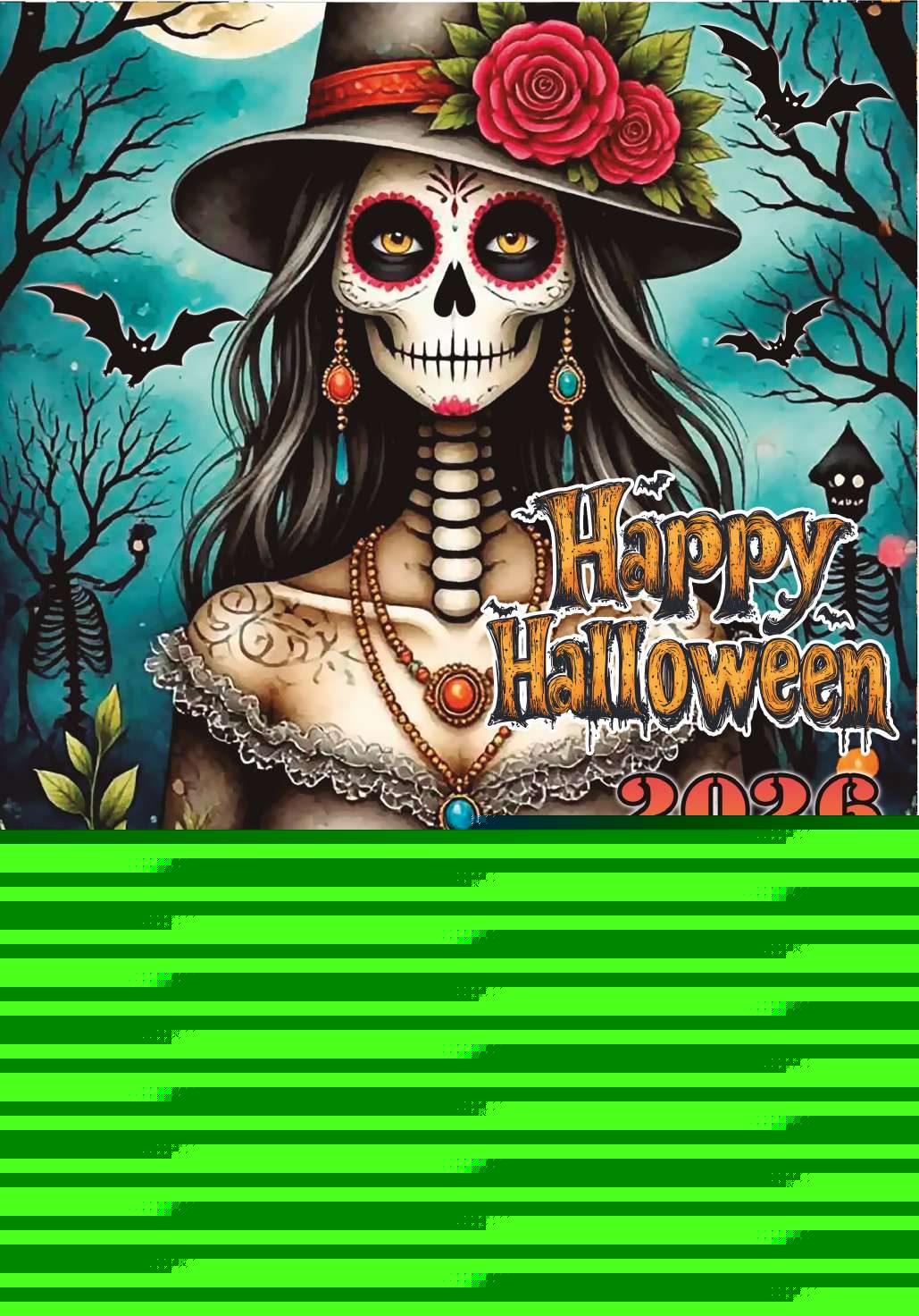 Portada del catálogo Halloween 2026