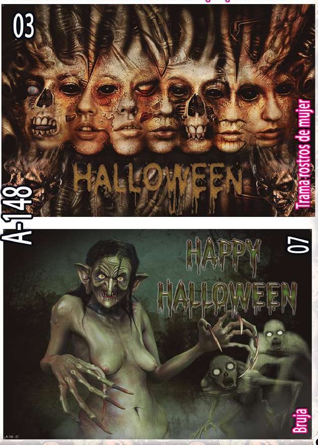 Papel decorativo Halloween