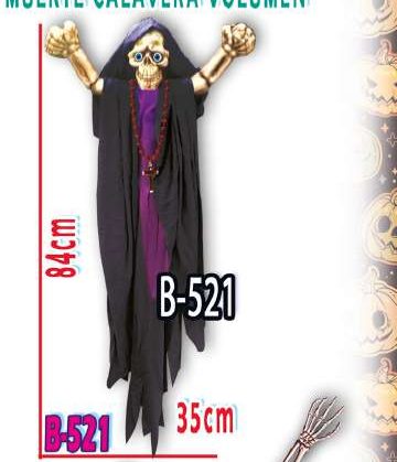 Muerte calavera en volumen