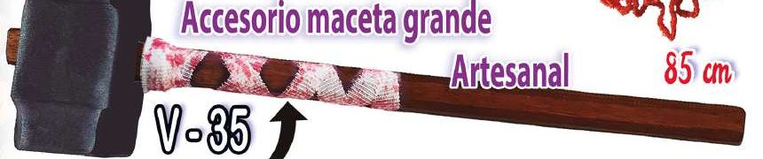 Maceta grande artesanal