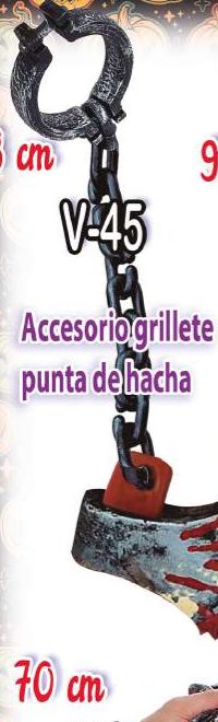 Grillete punta de hacha